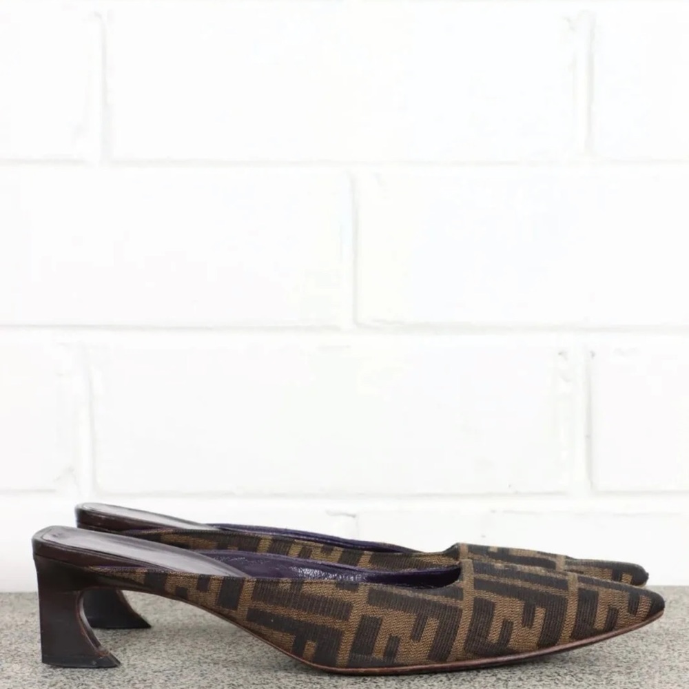 Preowned Fendi mules $250 or best offer - Picture 2 of 3